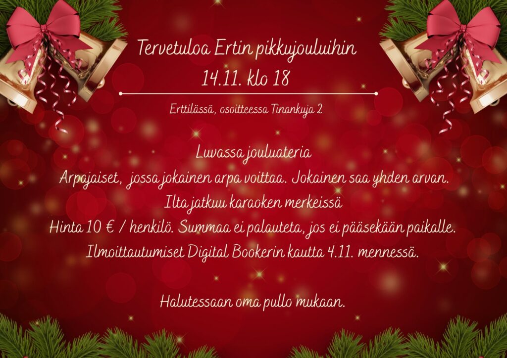 pikkujoulut